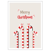 CP291 Christmas Candy Canes - Printed